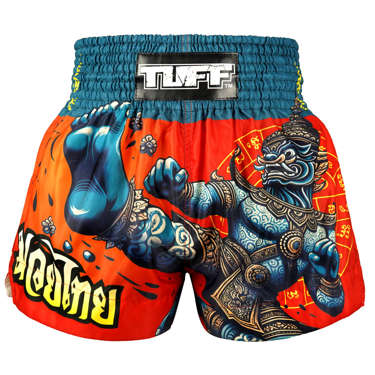 TUFF Muay Thai Shorts - MS687 - The Emerald King
