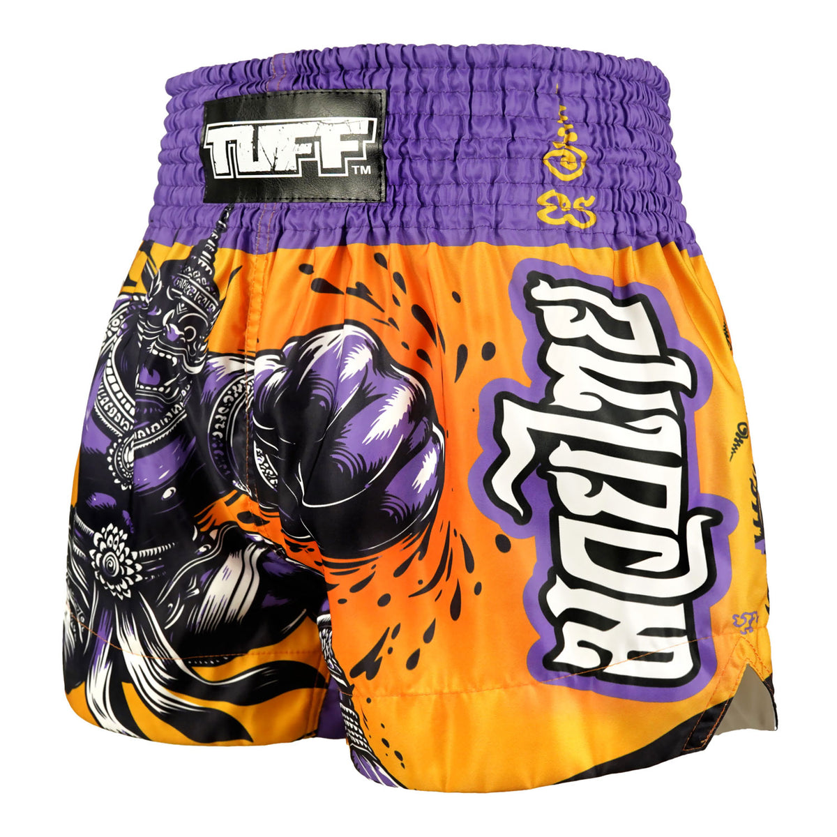 TUFF Muay Thai Shorts - MS688 - The Amethyst King