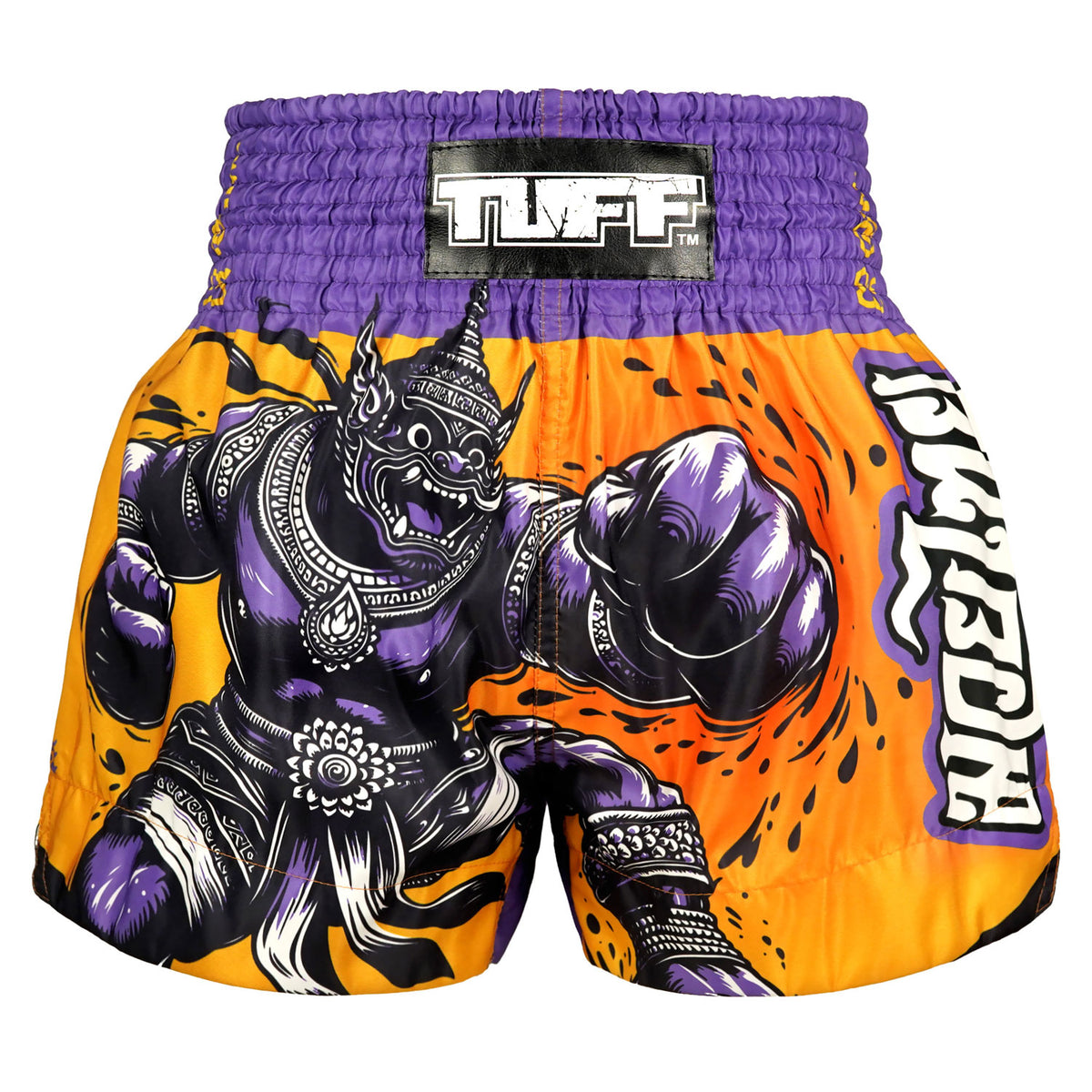 TUFF Muay Thai Shorts - MS688 - The Amethyst King