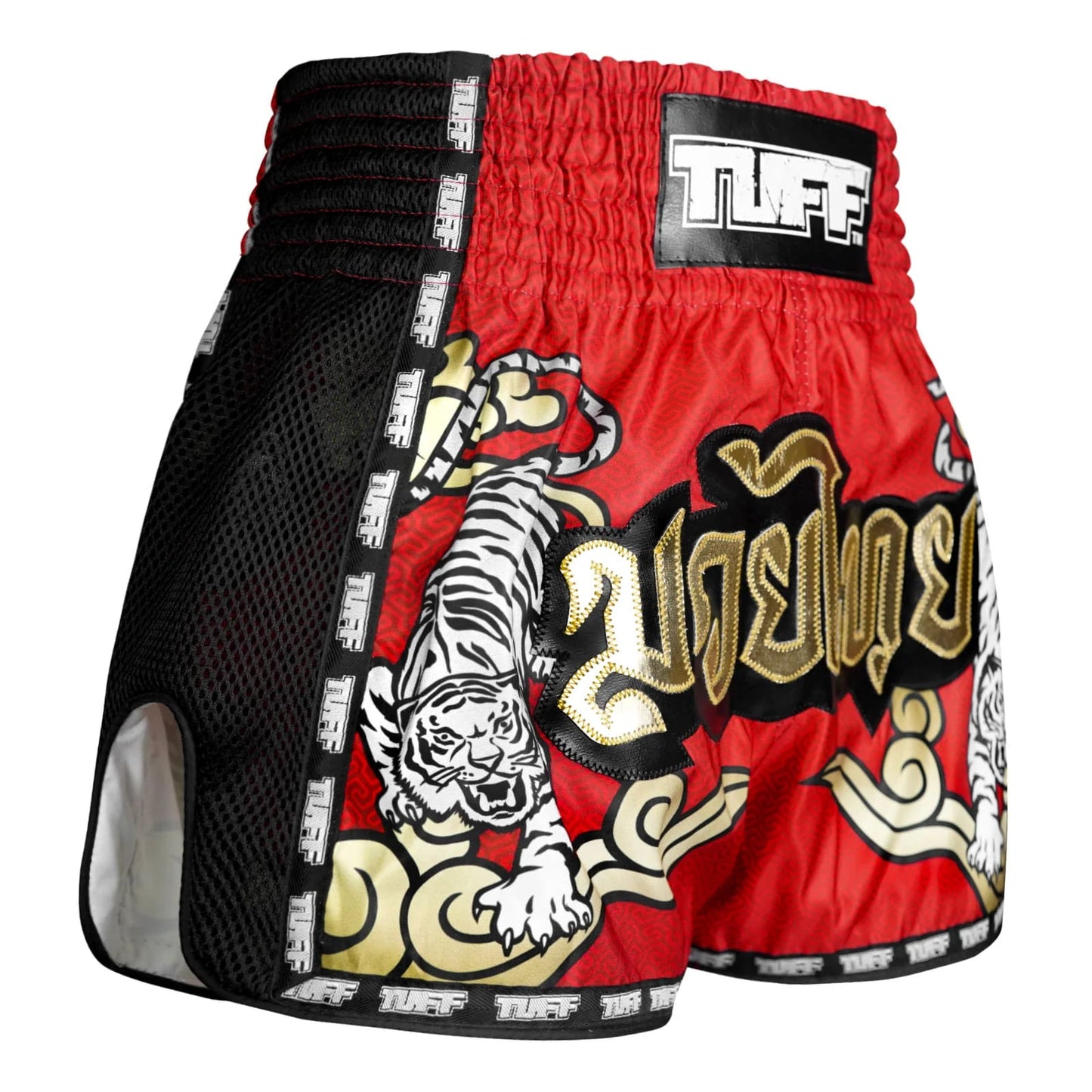 msc122-tuff-muaythai-shorts-retro-style-red-twin-tiger-4