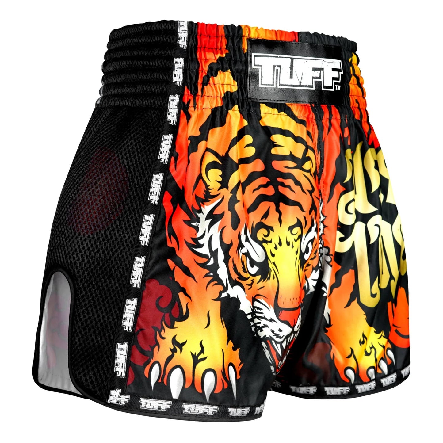 msc125-tuff-muaythai-shorts-retro-style-black-furious-tiger-4