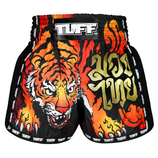 msc125-tuff-muaythai-shorts-retro-style-black-furious-tiger