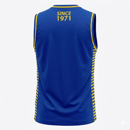 Fairtex MTT42 Tank Top - Blue-Yellow