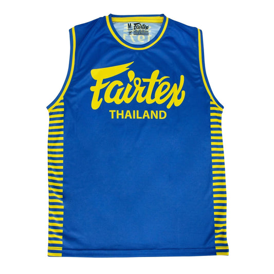 Fairtex MTT42 Tank Top - Blue-Yellow