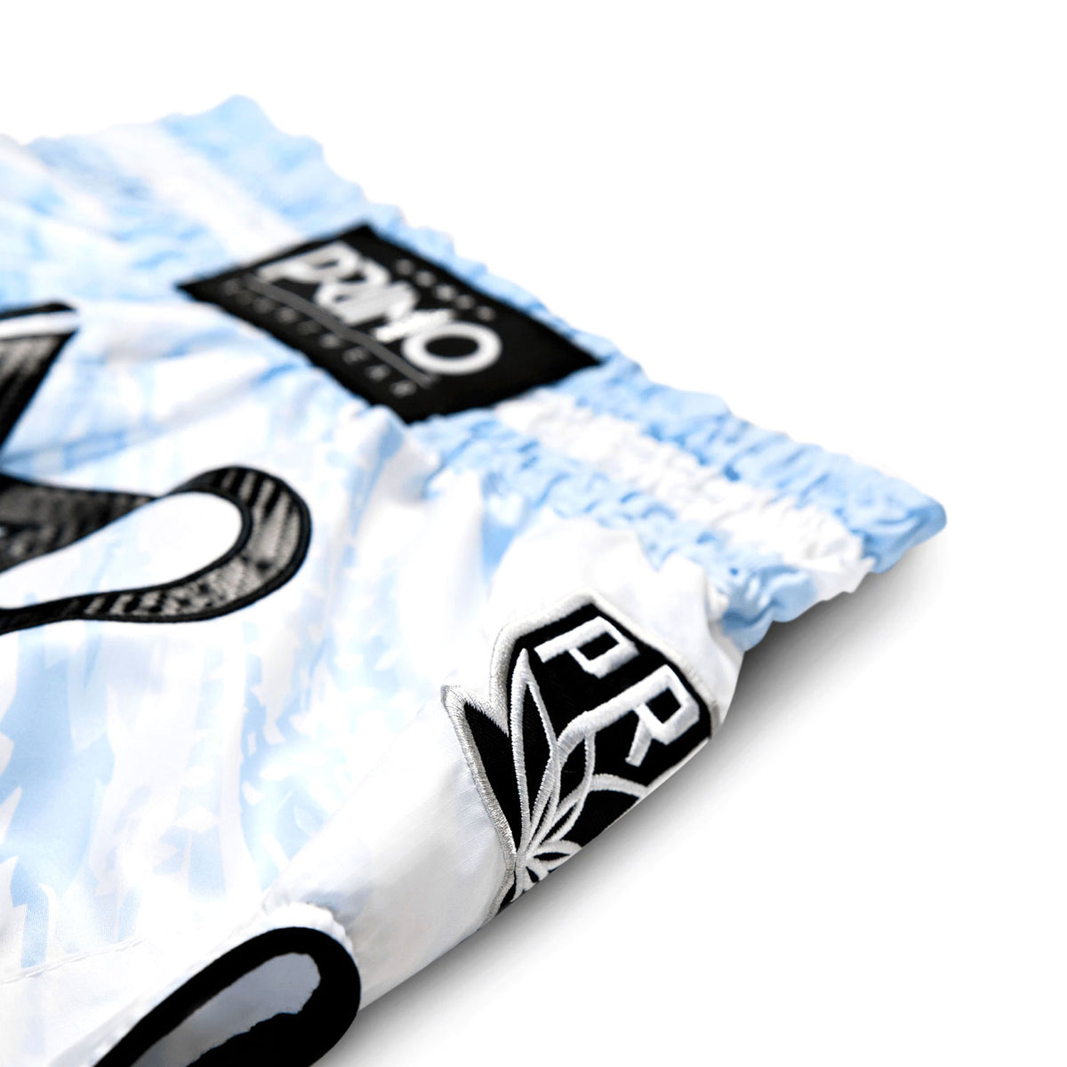 Product packaging with brand logo on a white background