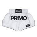 Primo Muay Thai Shorts - Mamba Series - White