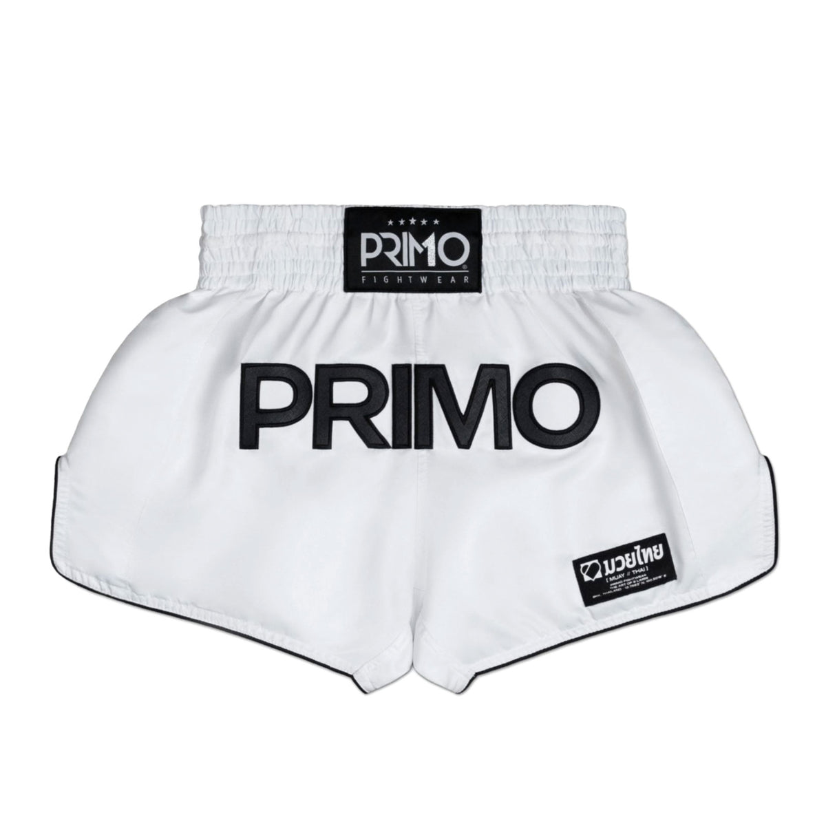 Primo Muay Thai Shorts - Mamba Series - White