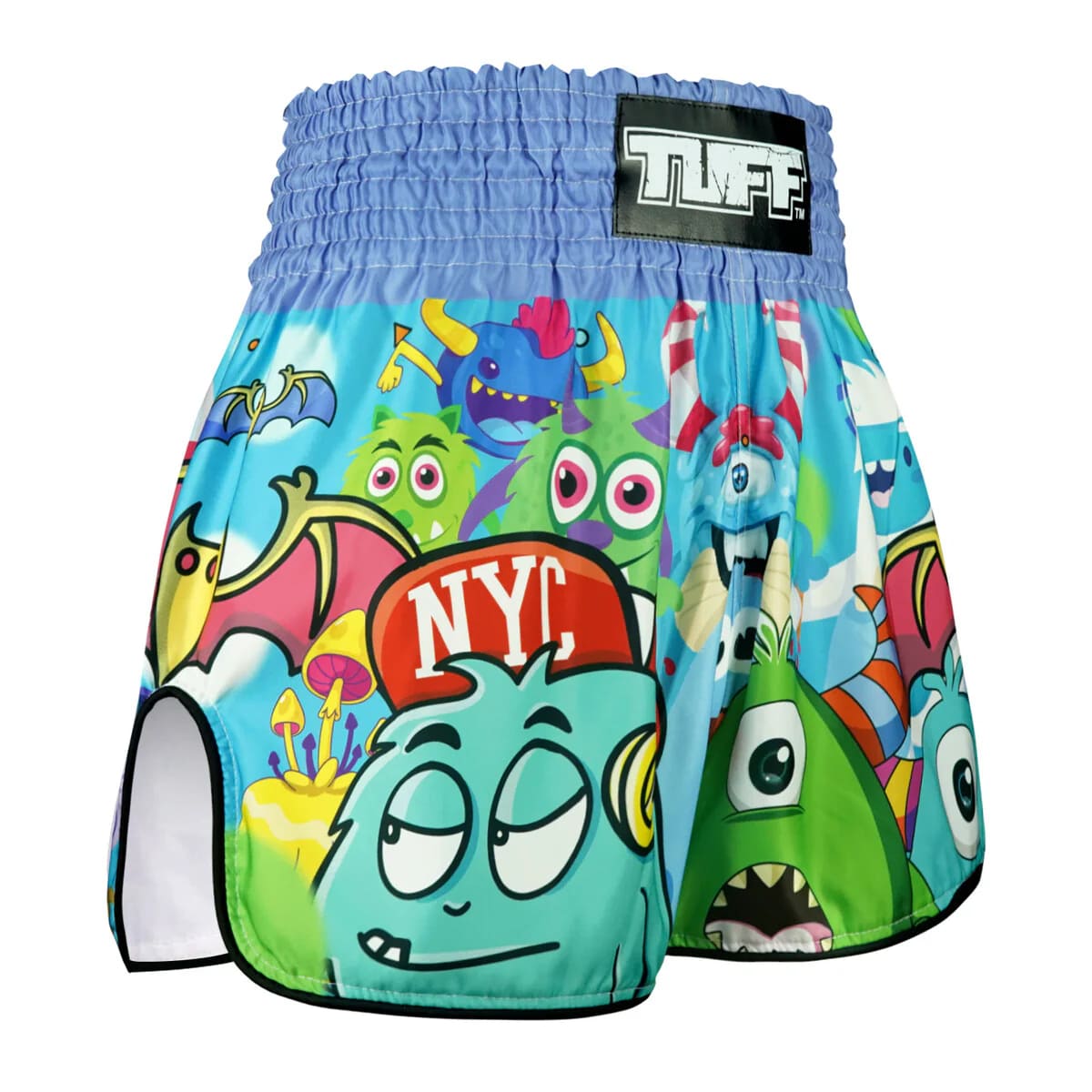 rms104-tuff-kids-muay-thai-shorts-party-monster-4