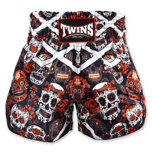 tbs53-cal-twins-calaveras-muaythai-shorts-orange