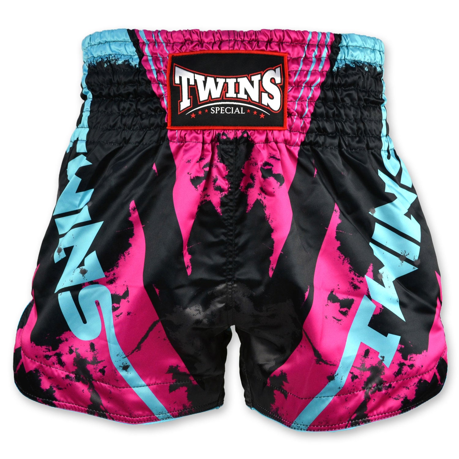 tbs61-ca-twins-candy-muaythai-shorts-black-pink