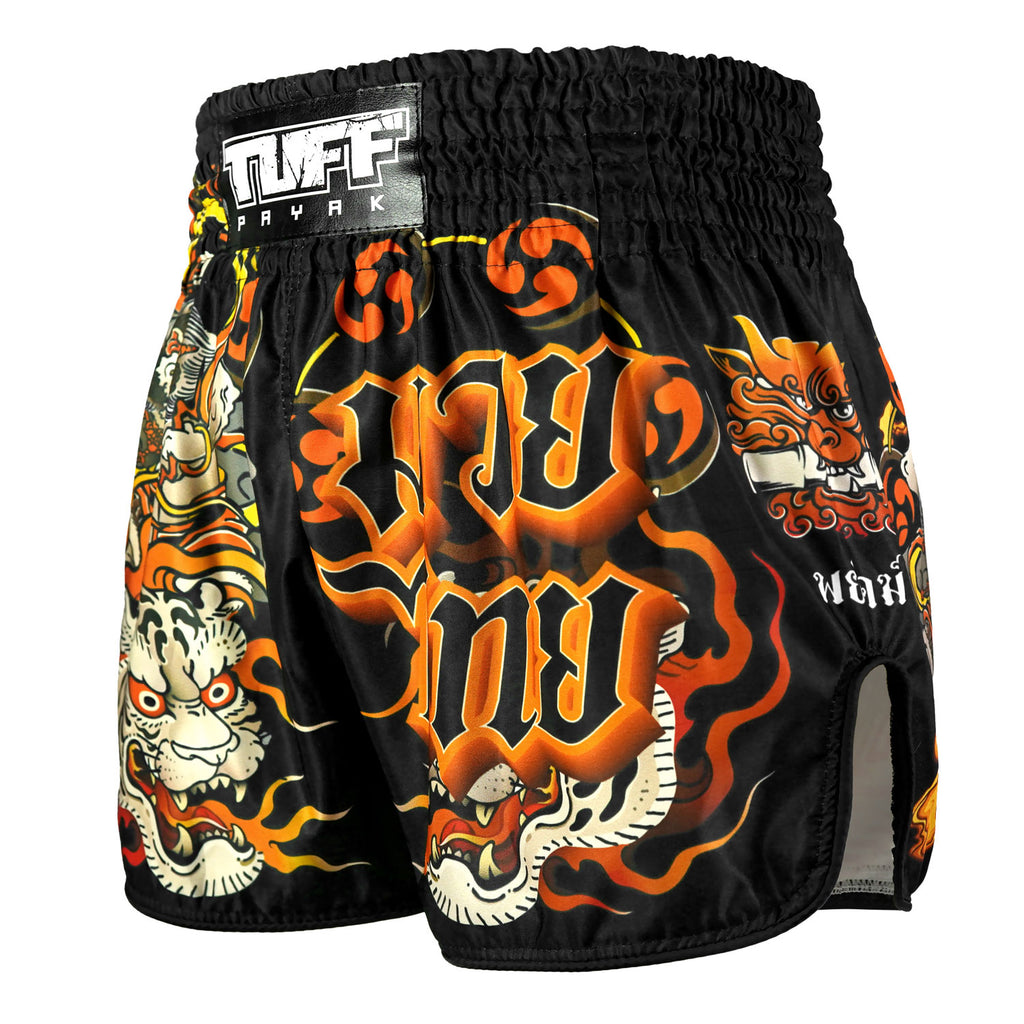 TUFF Payak Muay Thai Shorts - RMS001 - Raijin the Thunder God