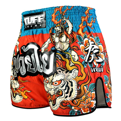 TUFF Payak Muay Thai Shorts - RMS002 - Fuujin the Wind God