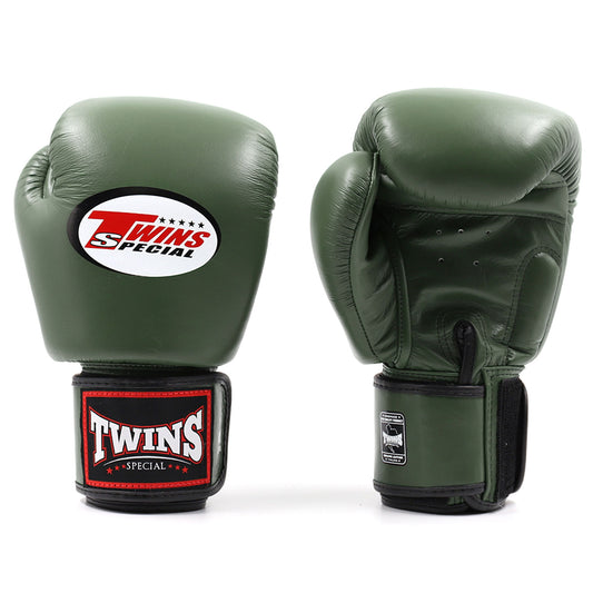 Twins Special BGVL3 Boxing Gloves - Olive