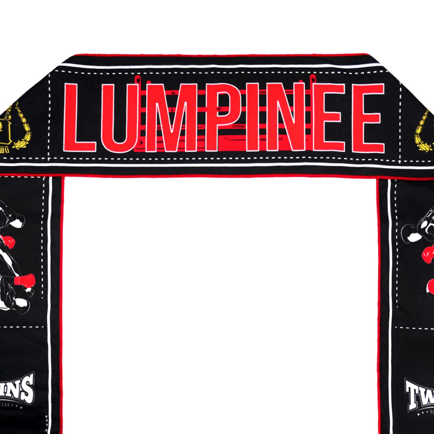 Twins Special Cheering Scarf - 01 - Black-Red