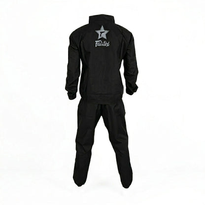 Fairtex VS3 Vinyl Sweatsuit - Black-Grey