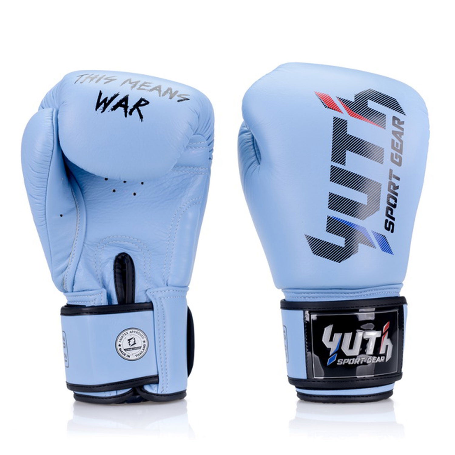 Yuth Boxing Gloves - Sport Line Powder Blue – Muaythai-Boxing