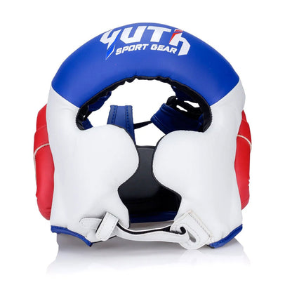 yhg001-yuth-head-guard-white-blue-red-2