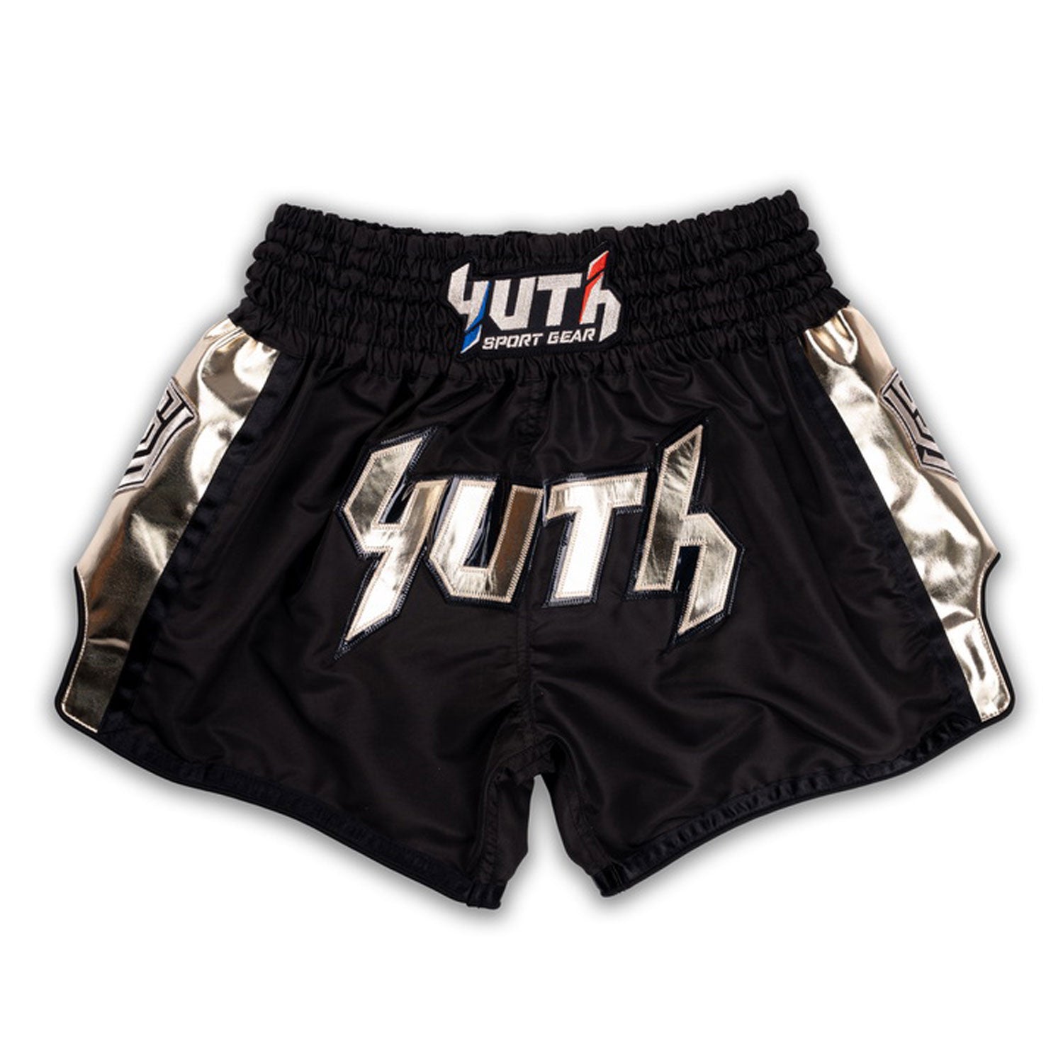 yhmts-001-yuth-hologram-muaythai-shorts-black-gold