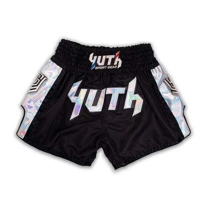 yhmts-001-yuth-hologram-muaythai-shorts-black-silver