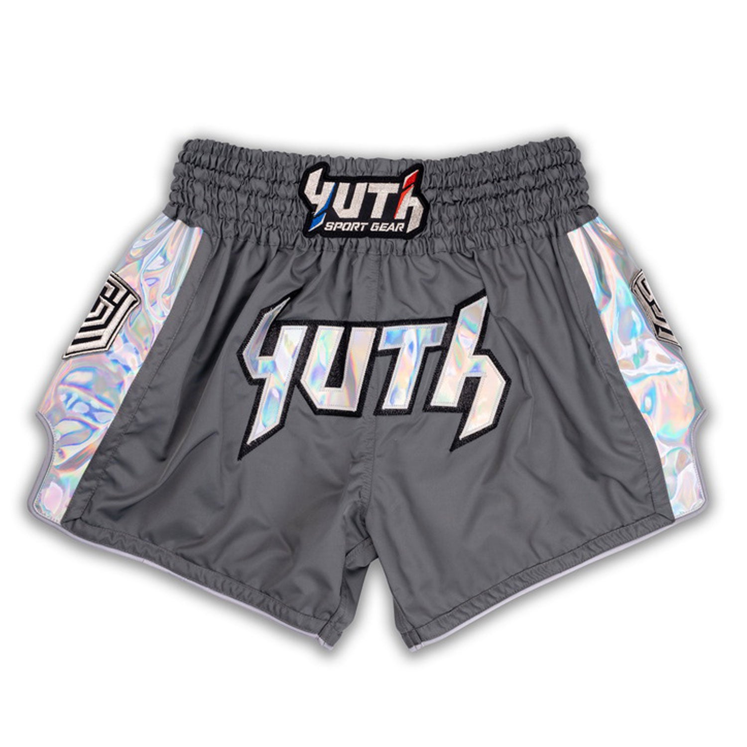 yhmts-001-yuth-hologram-muaythai-shorts-grey-silver