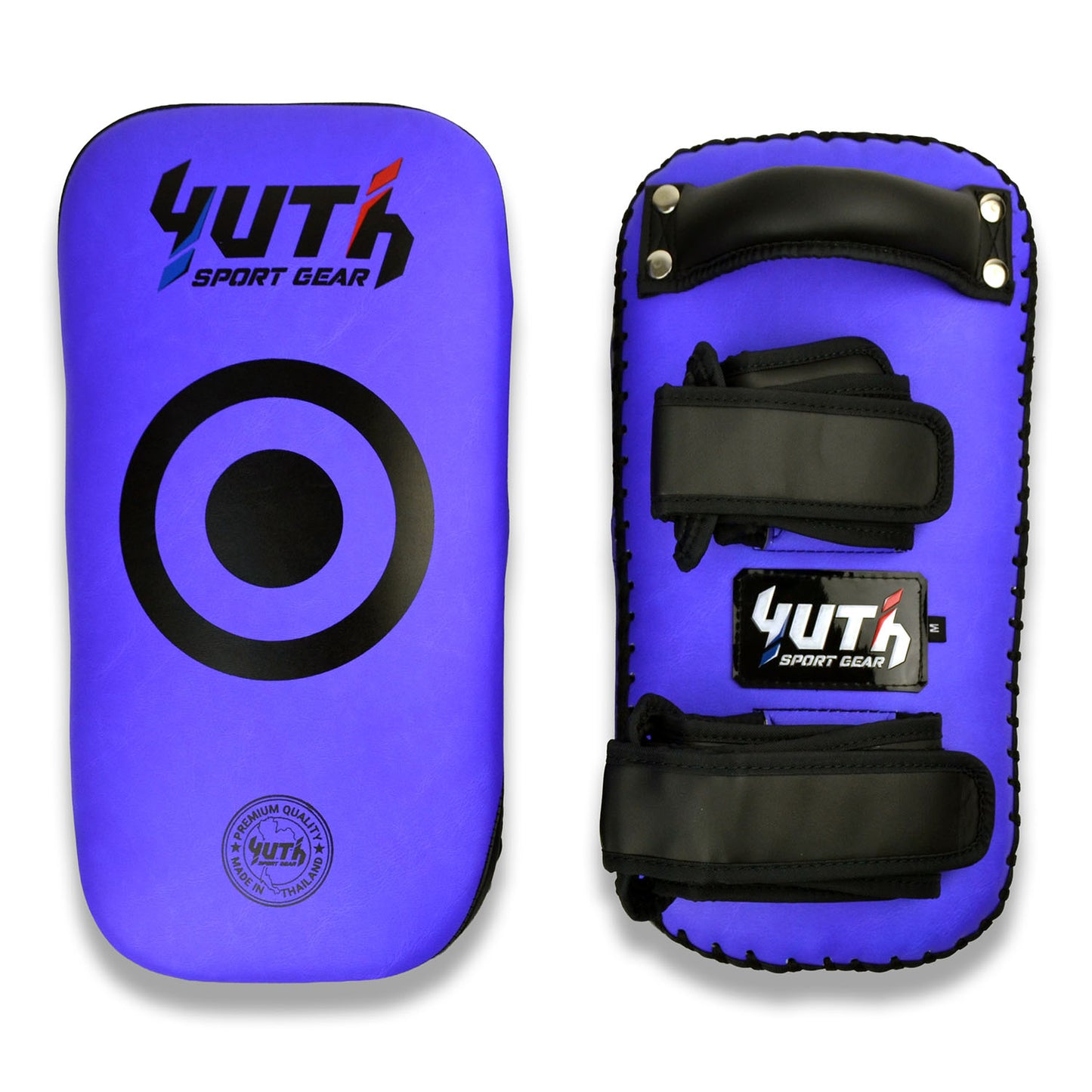 Yuth Thai Kick Pads Purple-Black