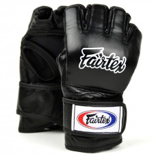 FGV12 Fairtex Black Ultimate MMA Gloves
