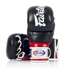 FGV18 Fairtex Black-Red Super Sparring MMA Gloves