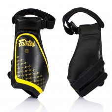 TP4 Fairtex Black-Yellow Lightweight Thigh Pads