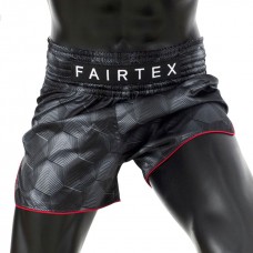 BS1901 Fairtex Black Stealth Muaythai Shorts