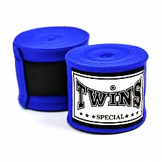 CH5 Twins 5m Blue Premium Elastic Handwraps