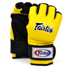 FGV12 Fairtex Yellow Ultimate MMA Gloves