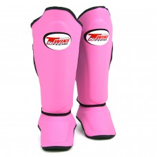 SGS10 Twins Pink-Black Double Padded Shin Pads