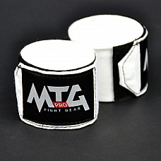 EH1 MTG Pro 5m White Elasticated Hand Wraps