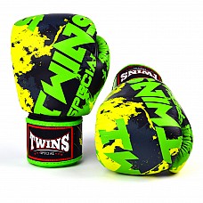 FBGVL3-61 Twins Candy Boxing Gloves Black-Green