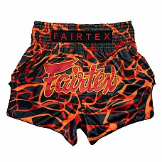 BS1926 Fairtex Magma Muaythai Shorts Red