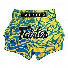 BS1927 Fairtex Magma Green Muaythai Shorts