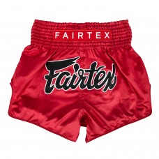 BS1936 Fairtex Red Diamond Muaythai Shorts